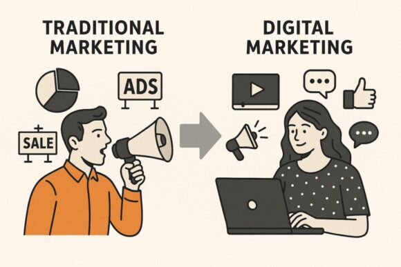 No momento, você está visualizando Marketing: Do Tradicional ao Digital